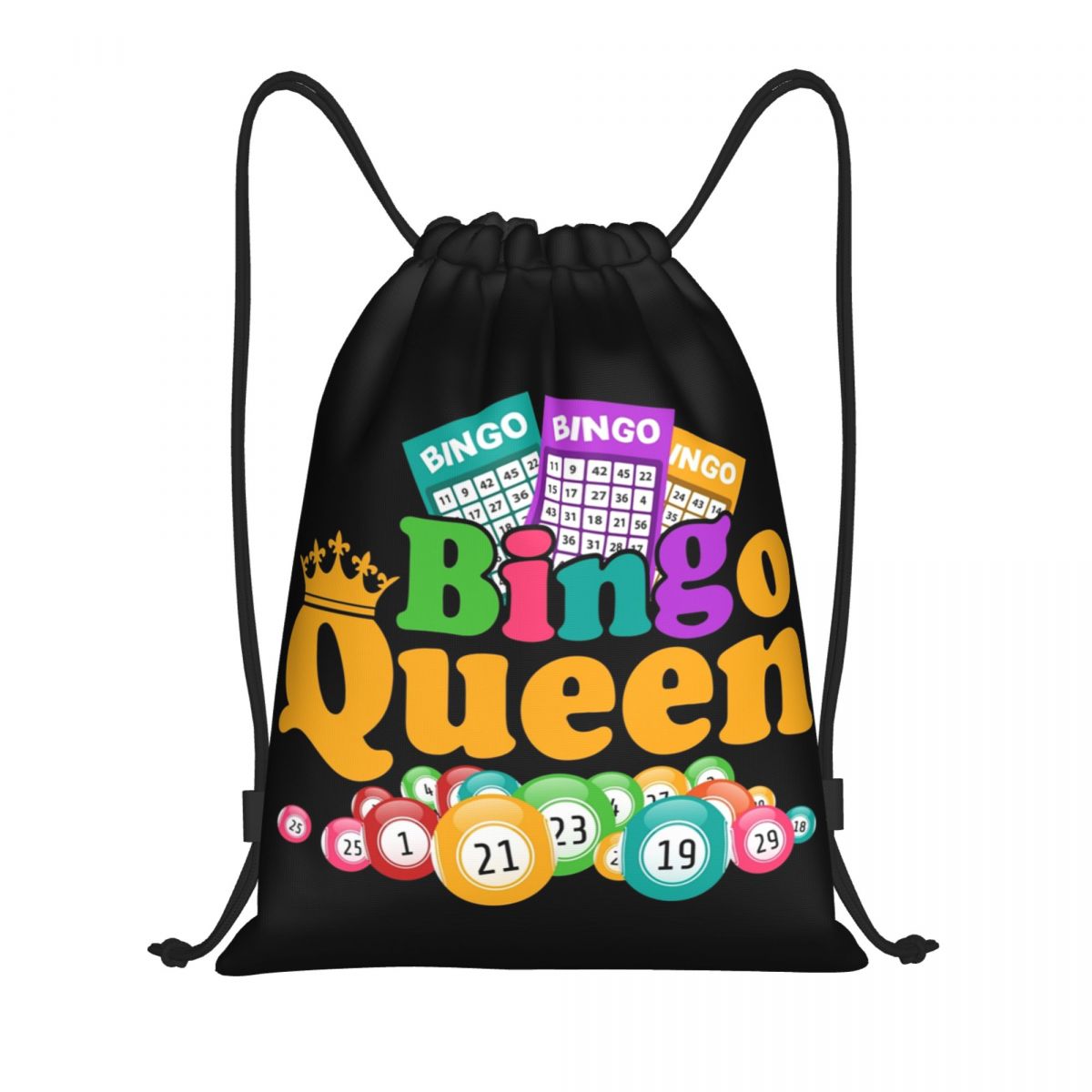 Pilates Yoga Bag - Kustom Bingo Queen permainan kekasih tas
