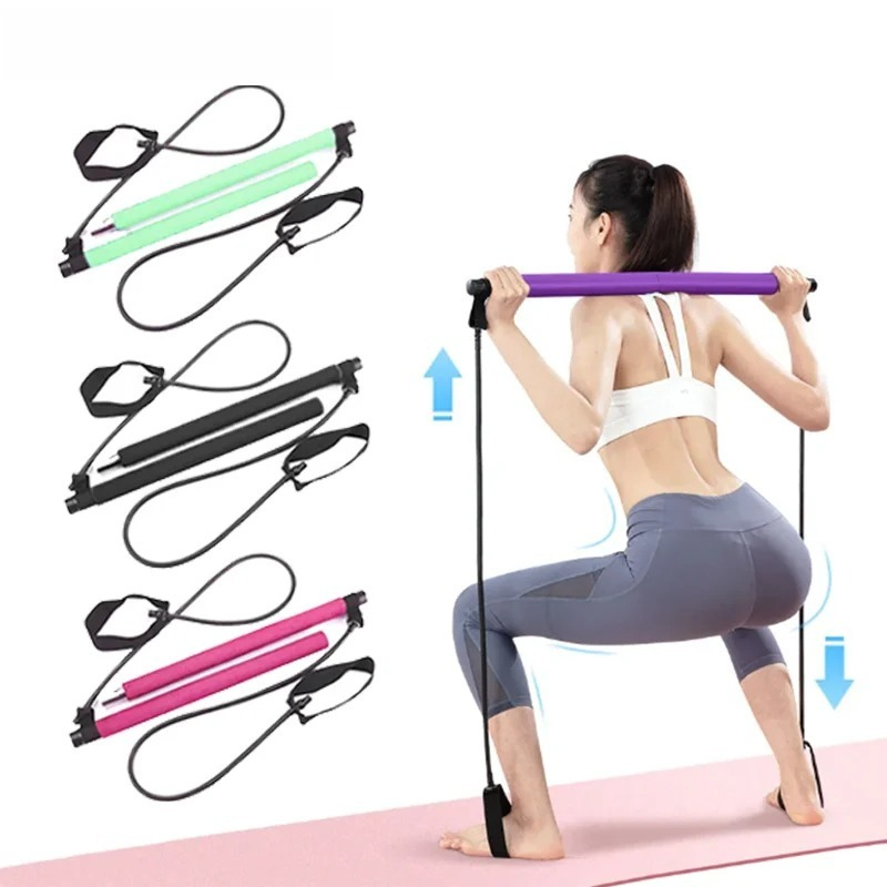 Pilates And Yoga Combined - Bar Pilates Multifungsi Kombinasi Bar Kebugaran