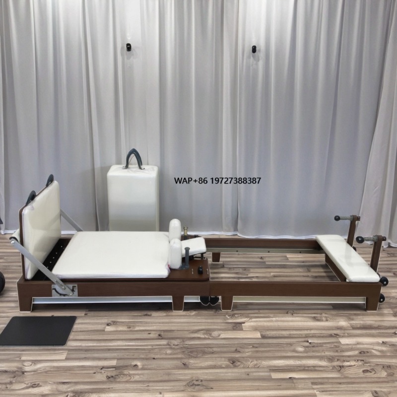 Pilates Yoga Reformer - Alat Pilates Reformer Lipat Berkualitas Tinggi