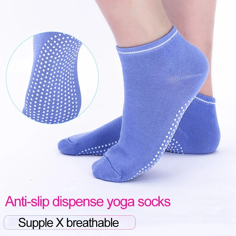 Pilates Yoga Sport - 1-4 Pasang Kaus Kaki Yoga Katun