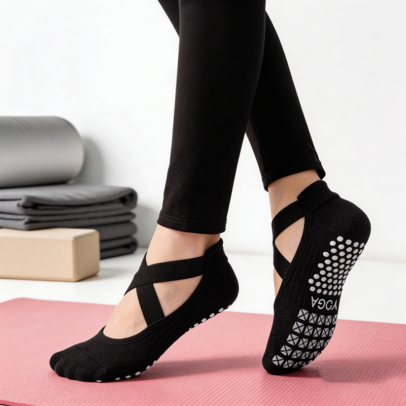 Pilates Yoga Fitness - Kaus Kaki Yoga Anti Selip Wanita