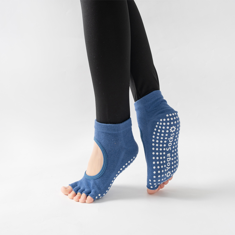 Pilates Yoga Sport - Kaus kaki Yoga tanpa punggung untuk