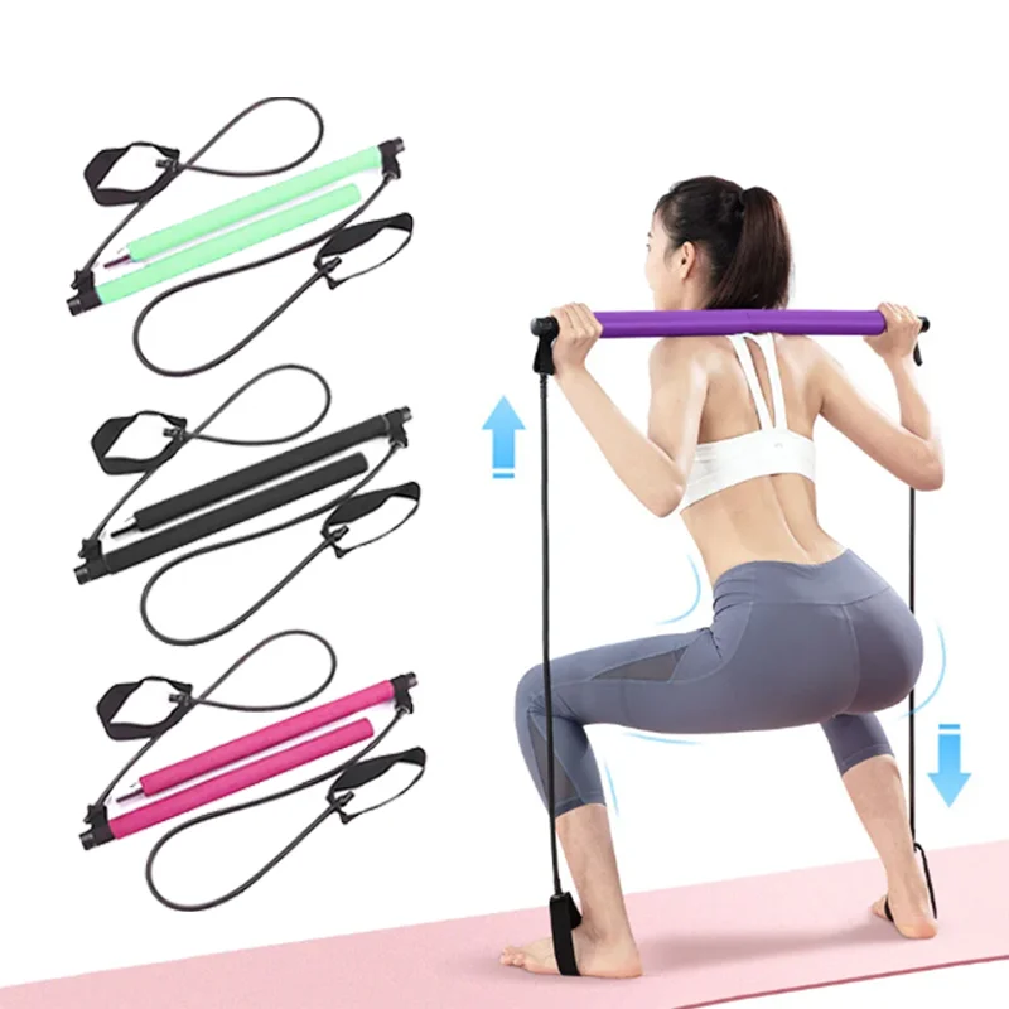Pilates And Yoga Combined - Bar Pilates Multifungsi Kombinasi Bar Kebugaran