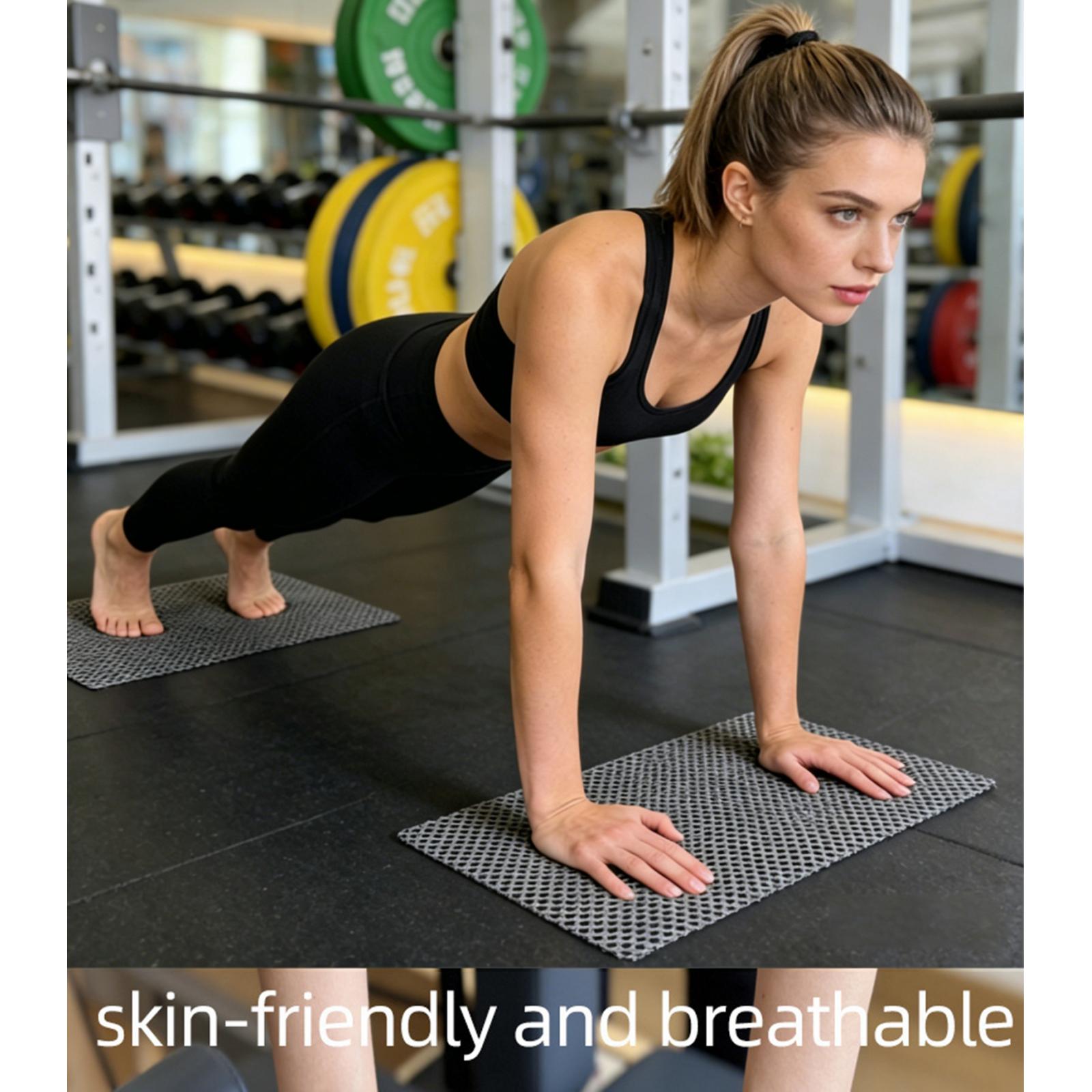 Pilates Yoga Equipment - 2 Buah/Set Alas Anti Selip Pilates