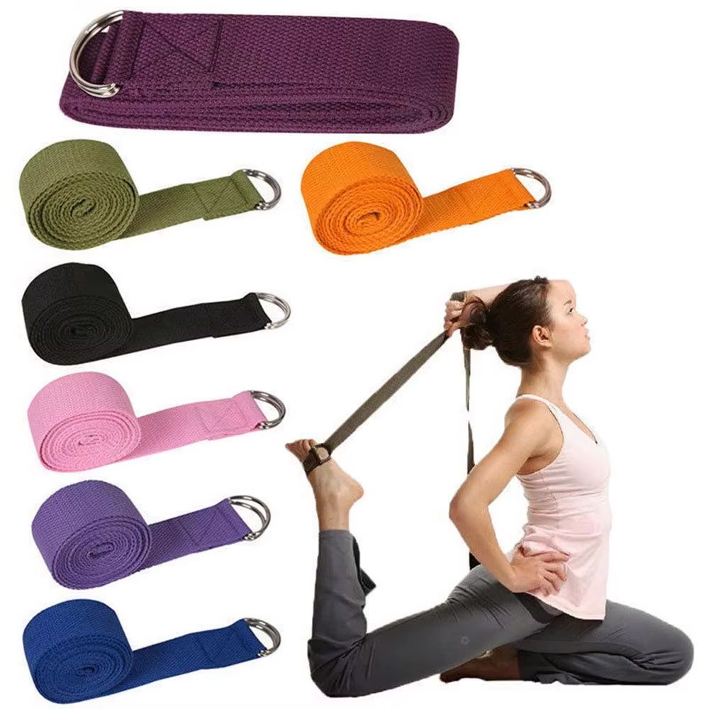 Pilates Yoga Sport - Tali Yoga Olahraga 180Cm Katun Tahan