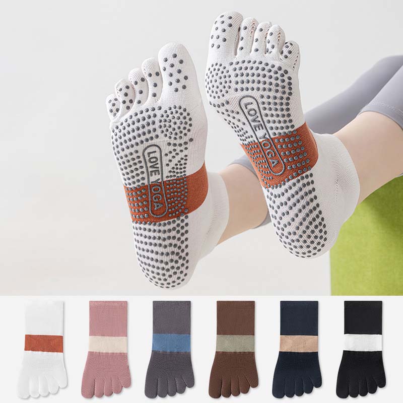 Pilates Yoga Sport - Kaos Kaki Pilates Wanita Model Split