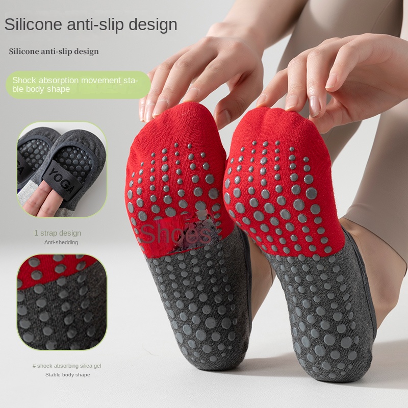 5 pasang Kaus Kaki Yoga Profes - Pilates Yoga Fitness ulasan dan harga