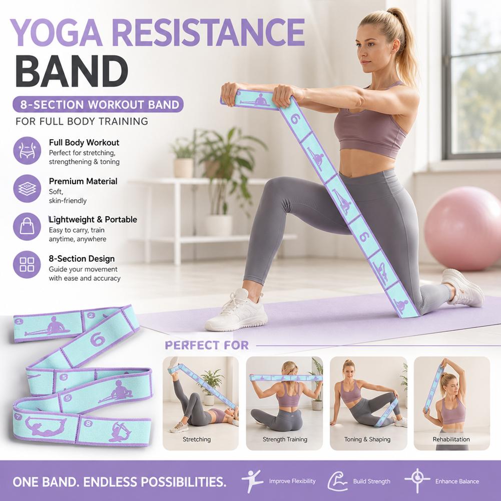 Pita Resistensi Yoga Elastis S - Pilates Yoga Sport ulasan dan harga