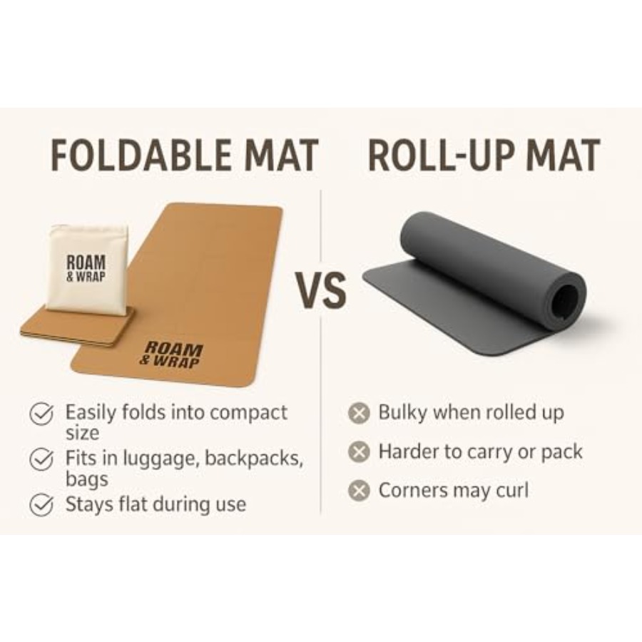 Matras yoga travel: terbuat da - Pilates Yoga Go ulasan dan harga