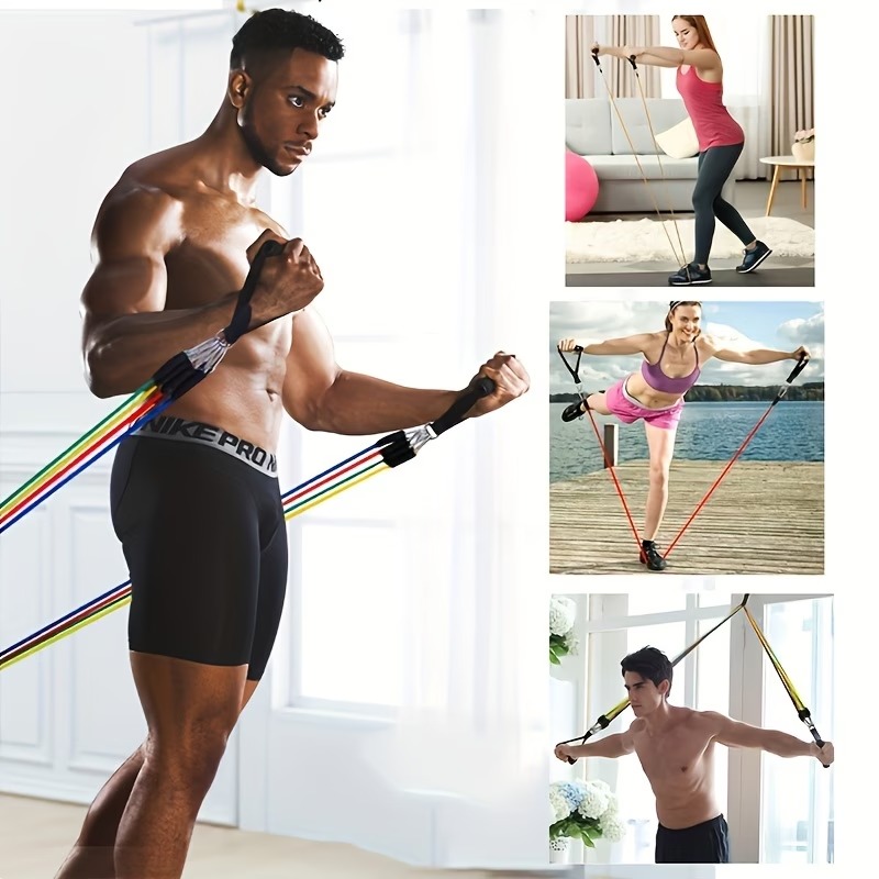 Set Resistance Band dengan Pen - Pilates Yoga Reformer ulasan dan harga