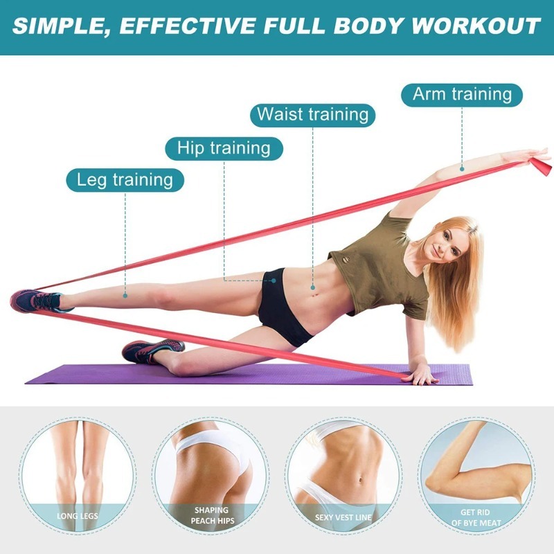 Pita Latihan Lateks Alami, Pit - Pilates Yoga Reformer ulasan dan harga