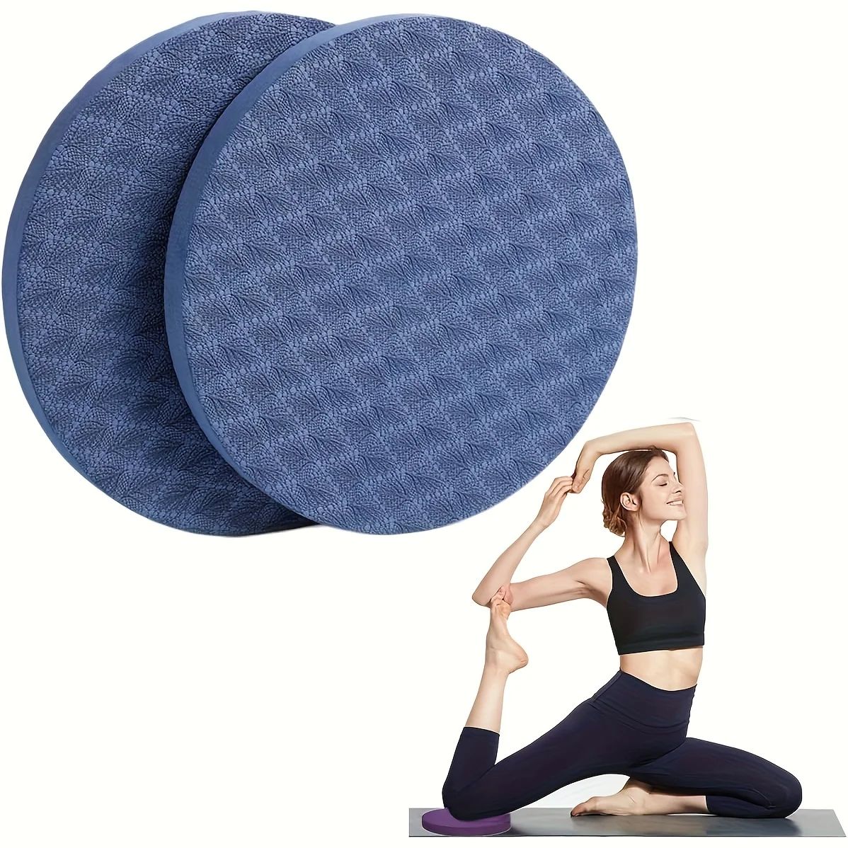 2 Paket Bantalan Lutut Yoga, B - Pilates Yoga Knee Pads ulasan dan harga