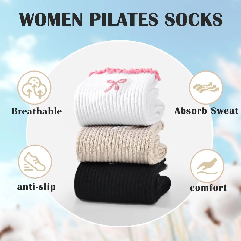 Kaus Kaki Yoga Profesional, Ta - Pilates Yoga Fitness ulasan dan harga