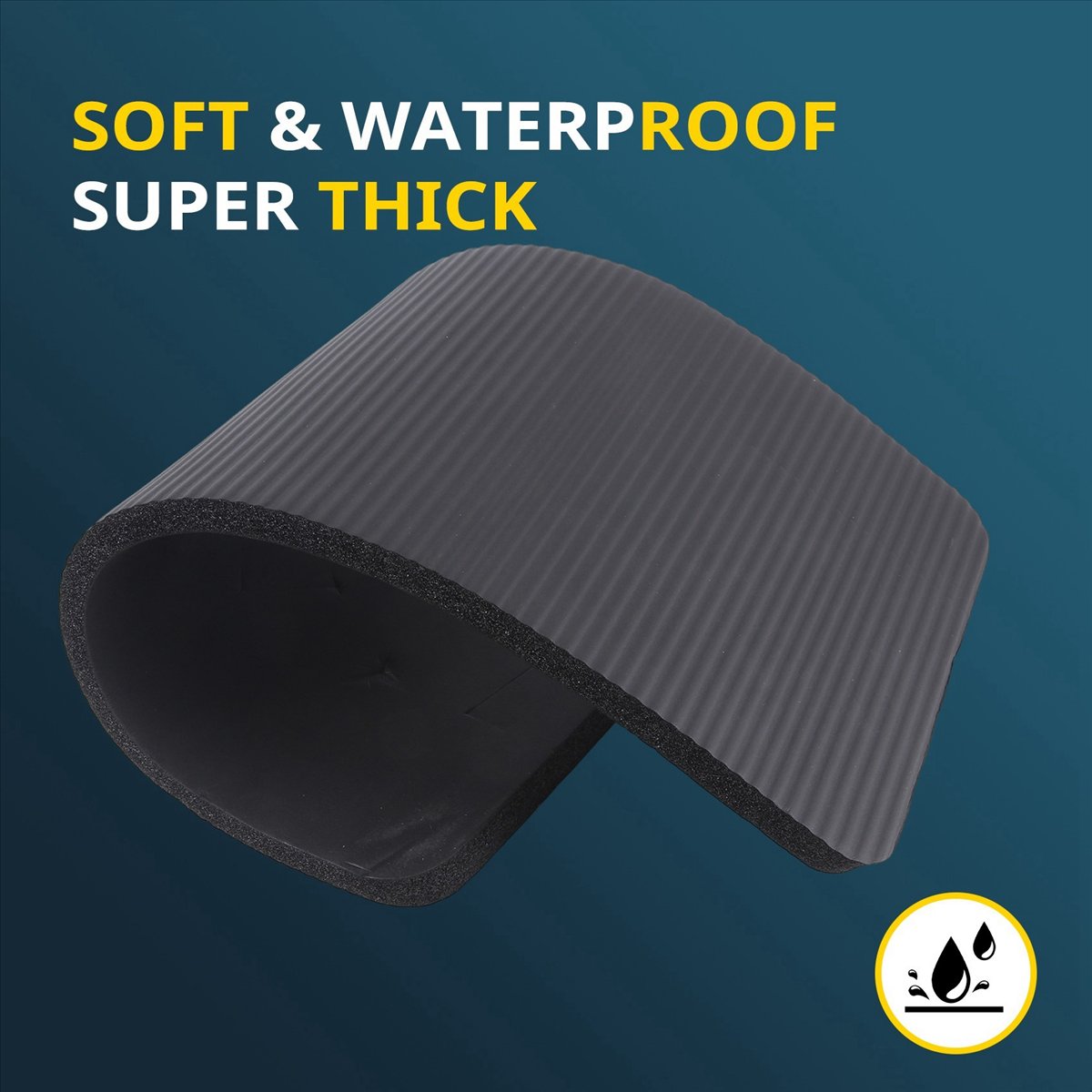 Doings Matras Yoga Tebal 15MM, - Pilates Yoga Knee Pads ulasan dan harga