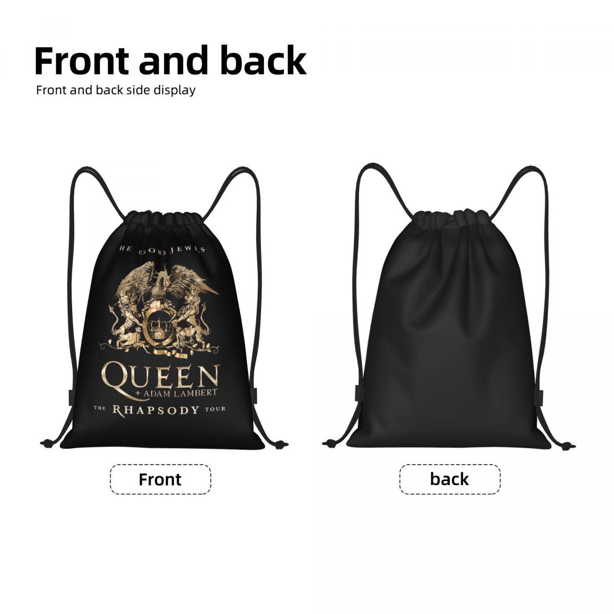 Kustom Freddie Mercury Crown t - Pilates Yoga Bag ulasan dan harga