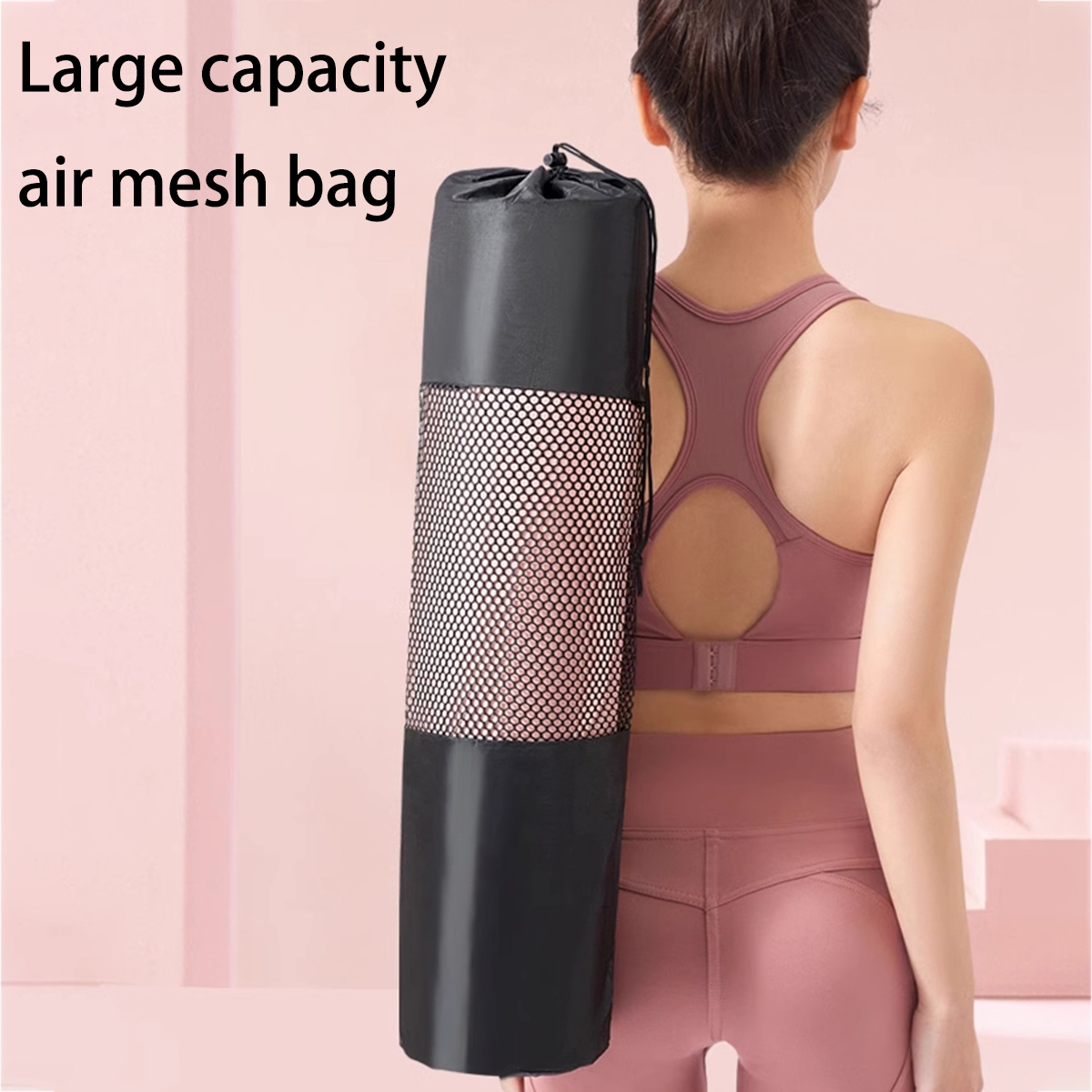 1 Tas Jaring Penyimpanan Matra - Pilates Yoga Fitness ulasan dan harga