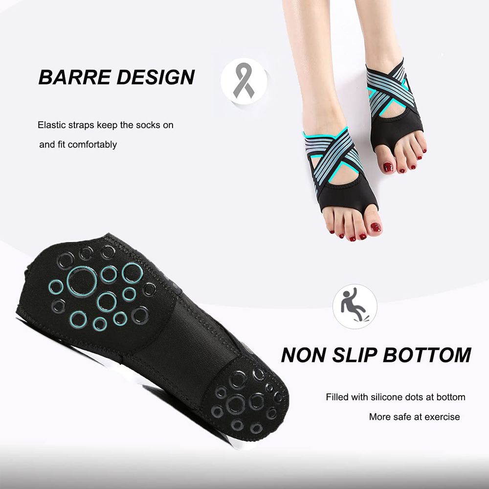 1 Pasang Kaus Kaki Wanita Anti - Pilates Yoga Reformer ulasan dan harga