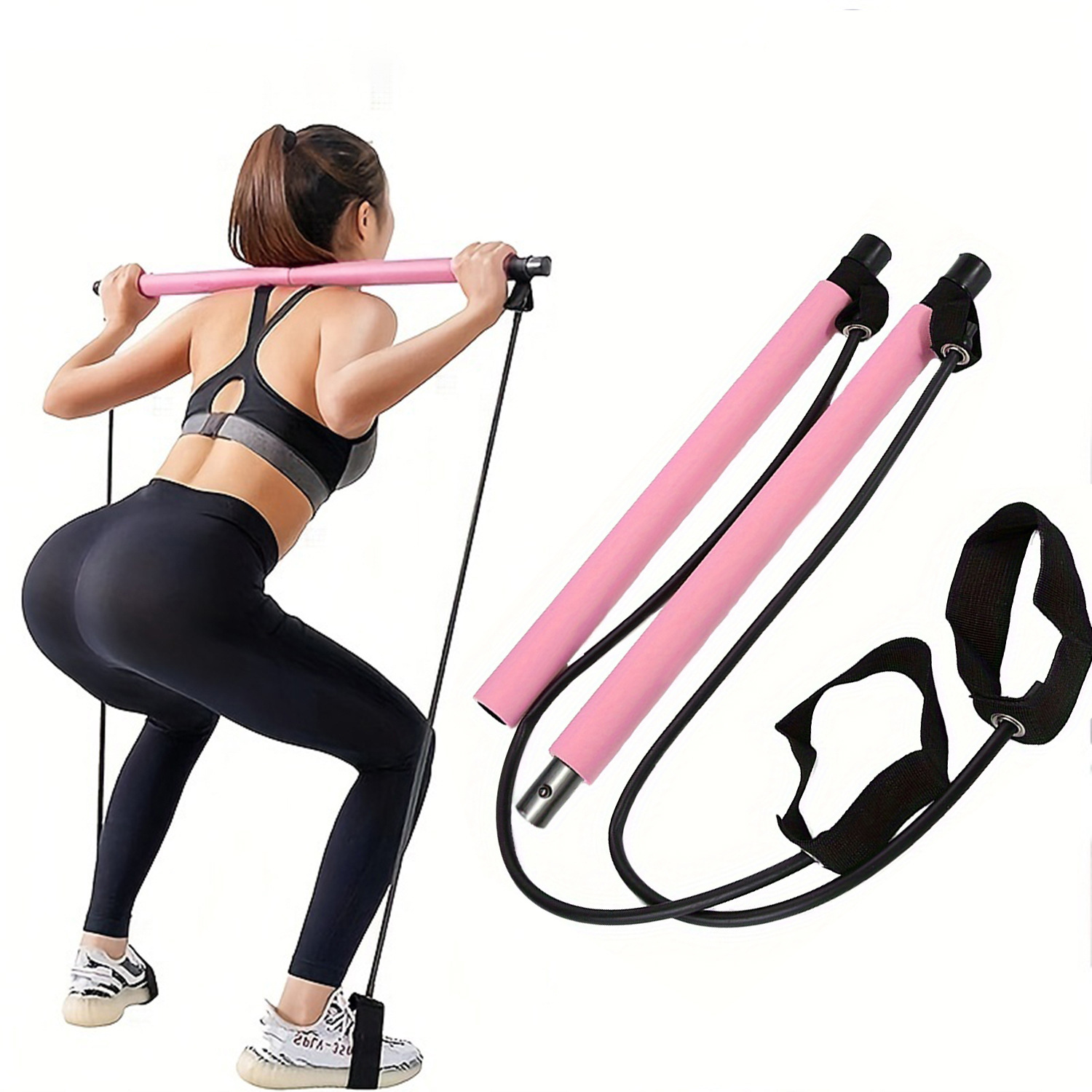 Bar Pilates Multifungsi Kombin - Pilates And Yoga Combined ulasan dan harga