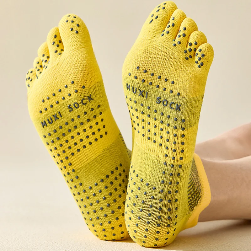 5 Pasang Kaus Kaki Lima Jari Y - Pilates Yoga Sport ulasan dan harga