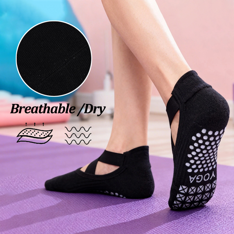 Kaus Kaki Yoga Anti Selip Wani - Pilates Yoga Fitness ulasan dan harga