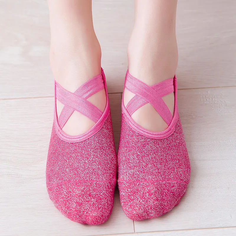 Kaus Kaki Pergelangan Kaki Yog - Pilates Yoga Sport ulasan dan harga