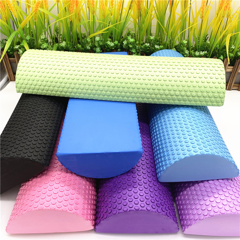 30/45Cm Setengah Bulat EVA Pij - Pilates Yoga Equipment ulasan dan harga