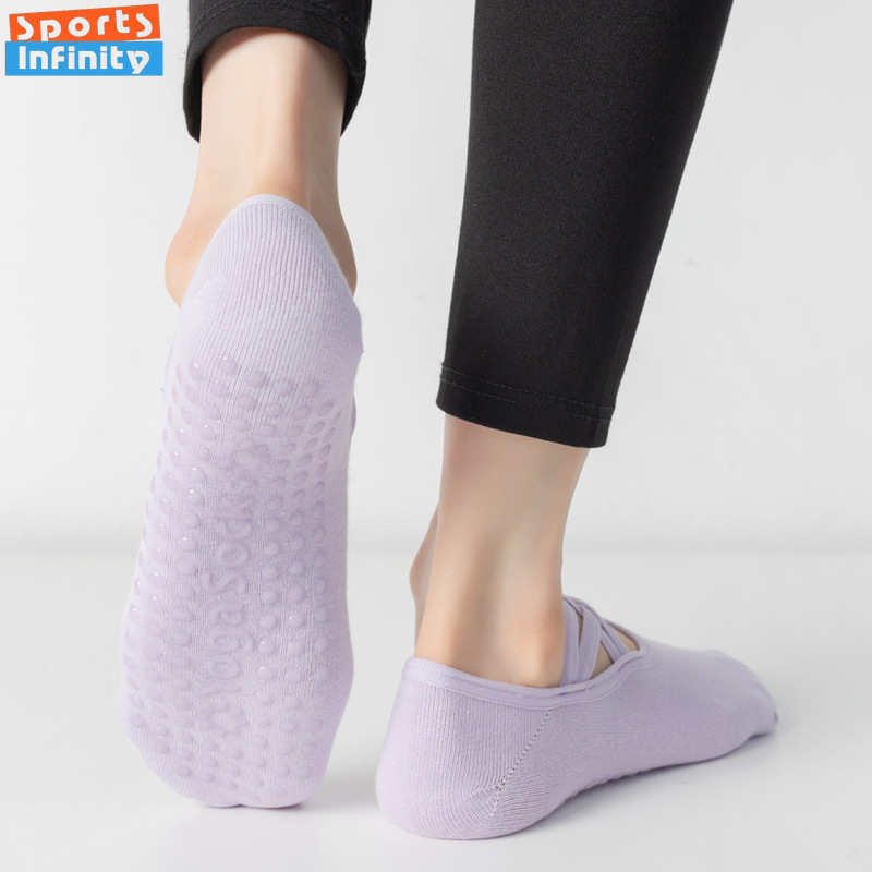 Kaus Kaki Yoga Punggung Terbuk - Pilates Yoga Fitness ulasan dan harga