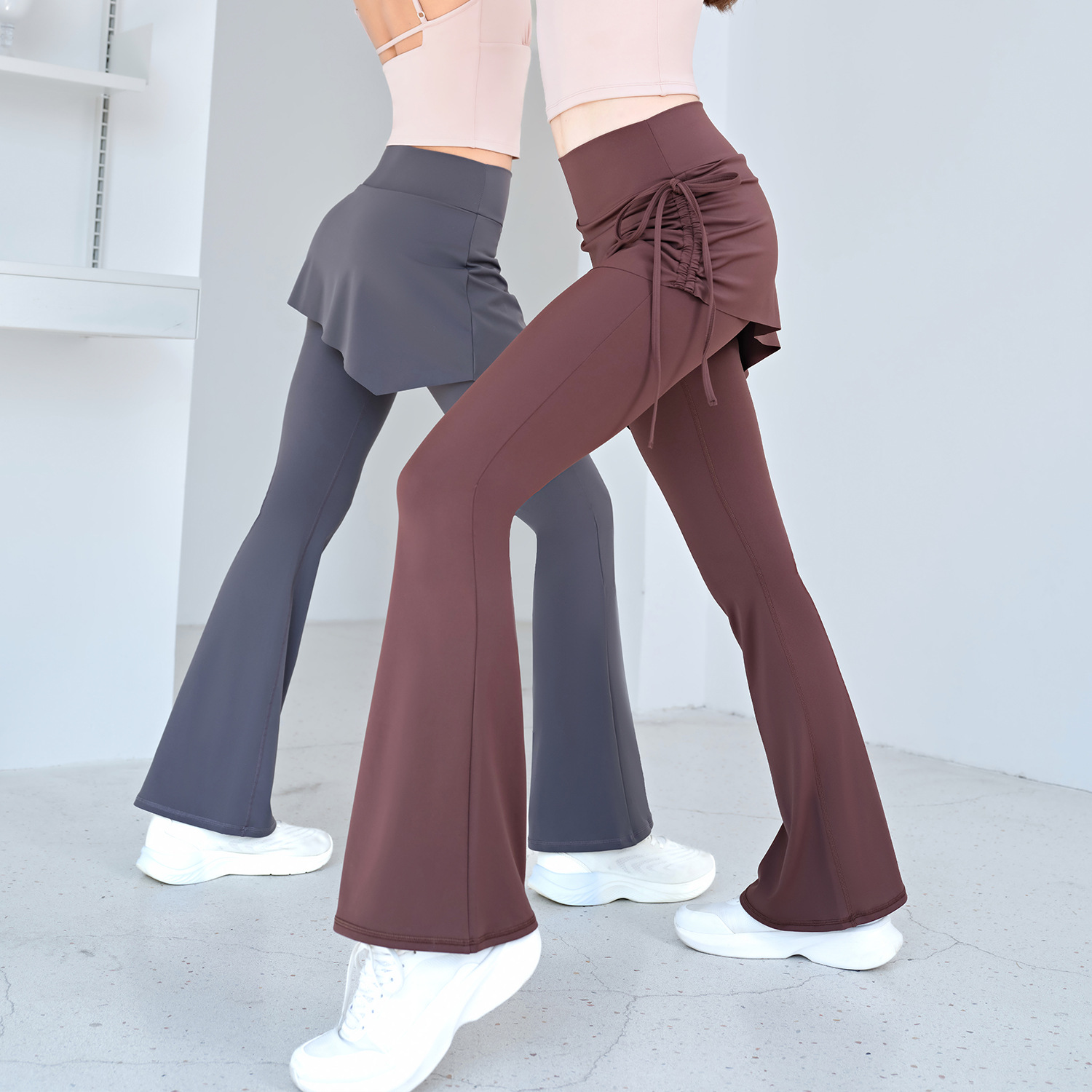 Skort Yoga Berpinggang Tinggi  - Pilates Yoga Roma ulasan dan harga