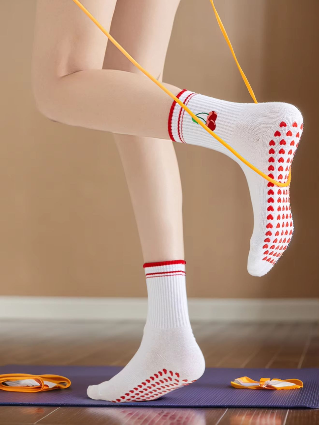 1 Pasang Kaus Kaki Yoga Profes - Pilates Yoga Fitness ulasan dan harga
