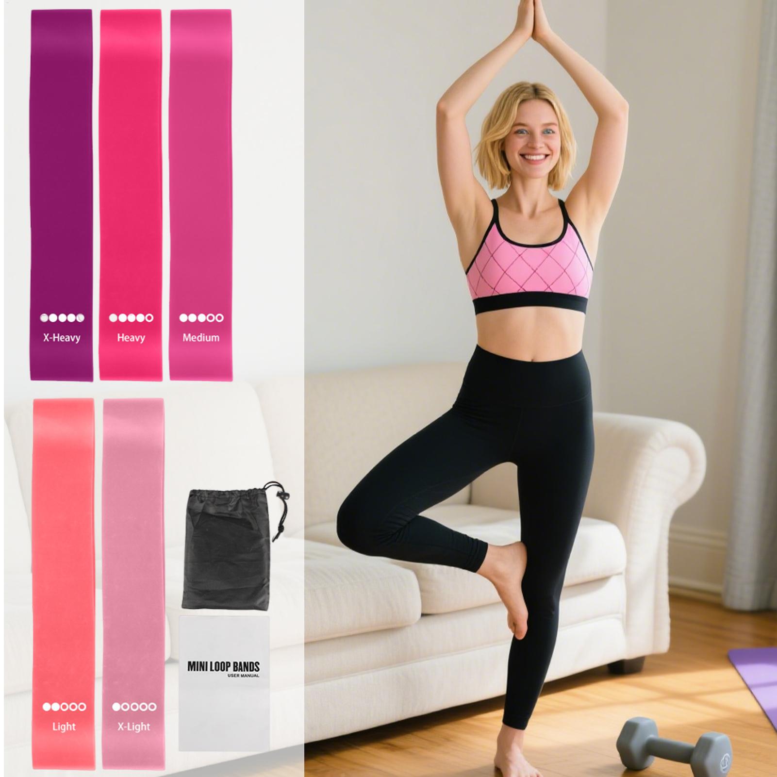 Pita Kebugaran Elastis Latihan - Pilates And Yoga Difference ulasan dan harga