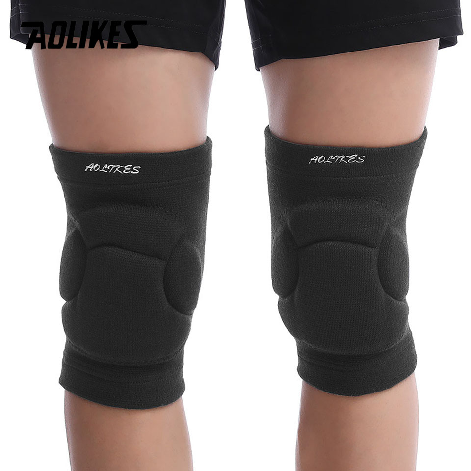 AOLIKES bantalan lutut elastis - Pilates Yoga Knee Pads ulasan dan harga