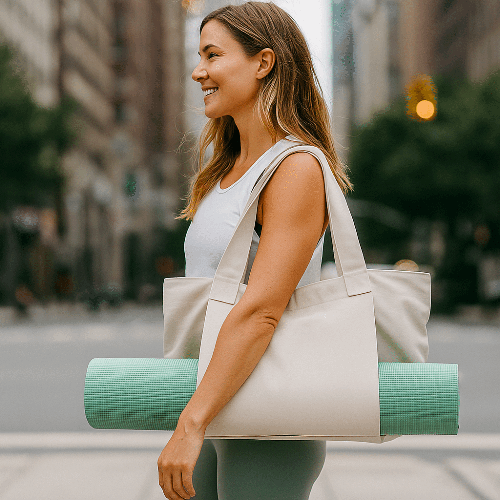Tas Jinjing Matras Yoga Kapasi - Pilates Yoga Bag ulasan dan harga