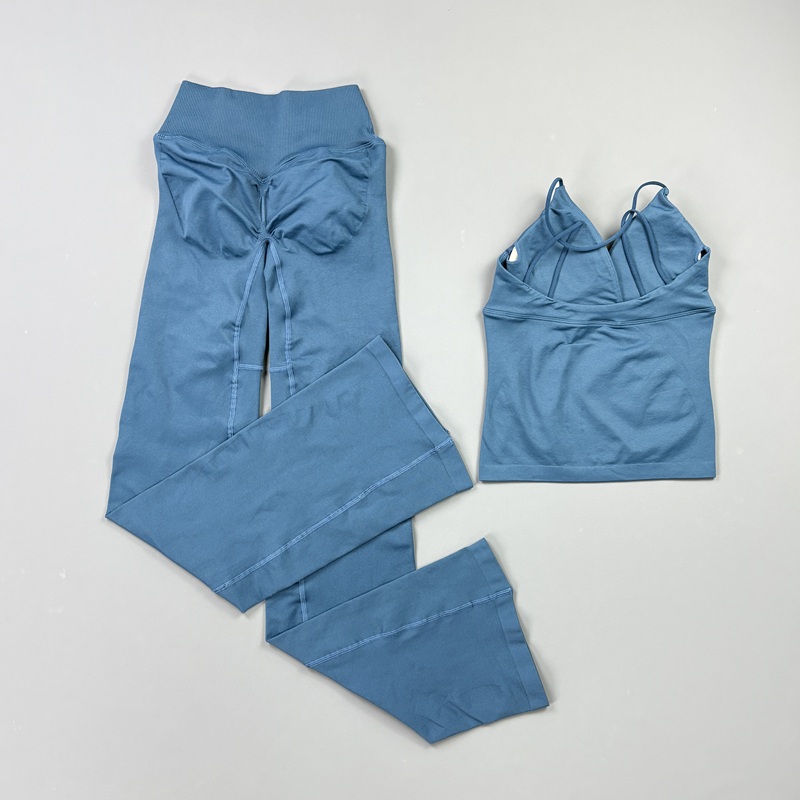 2Pcs Set Yoga Wanita Tanpa Jah - Pilates Yoga Sport ulasan dan harga