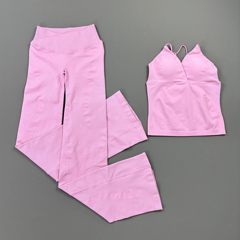 2Pcs Set Yoga Wanita Tanpa Jah - Pilates Yoga Sport ulasan dan harga